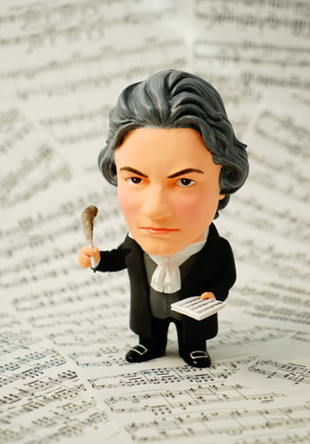 ベートーベンフィギュア写真
